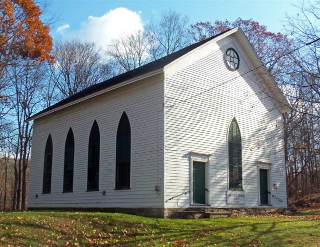 church with roof that needs replaced